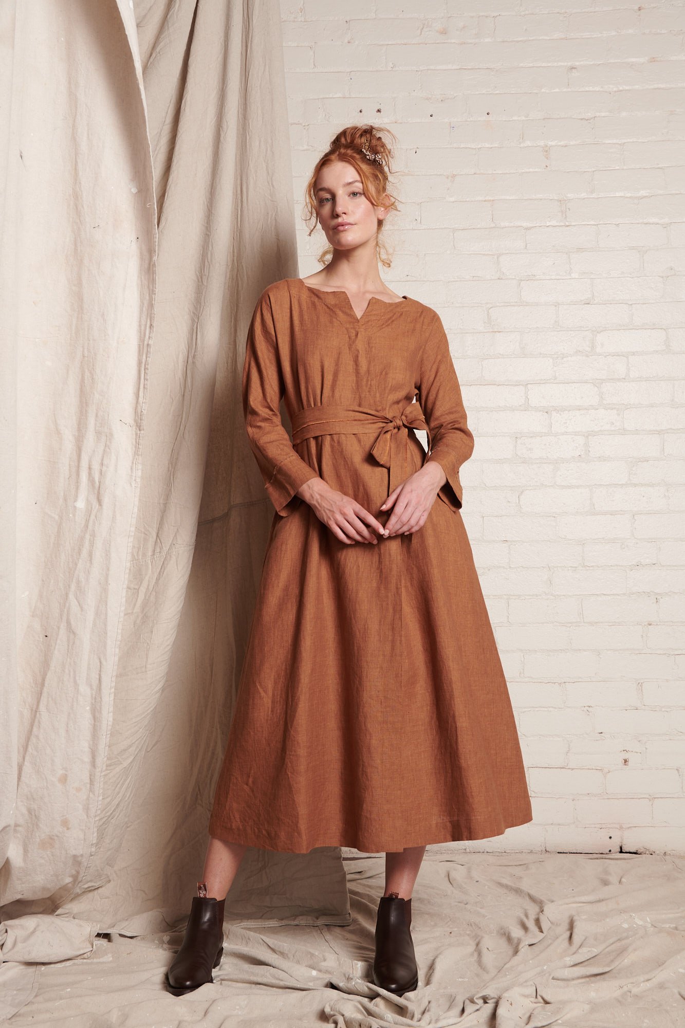 Margot Dress Bronze 15